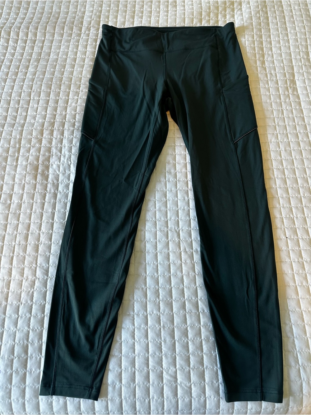 Lululemon Swift Speed High-Rise Tight 28" Dark Green Sz 10 Athletic Leggings
